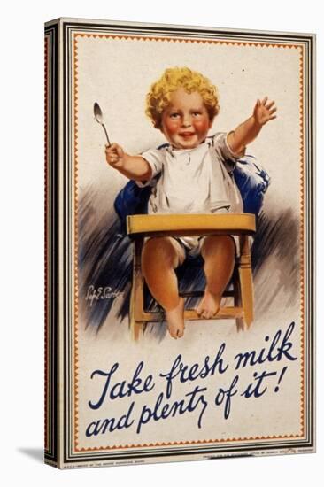 Empire Marketing Board Milk Poster-null-Stretched Canvas