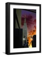 Empire Noir II-Richard James-Framed Art Print