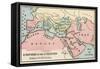 Empire of the Arab Caliphs, Middle of the 8th Century-null-Framed Stretched Canvas