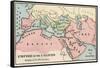 Empire of the Arab Caliphs, Middle of the 8th Century-null-Framed Stretched Canvas