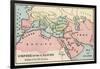 Empire of the Arab Caliphs, Middle of the 8th Century-null-Framed Giclee Print