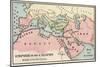 Empire of the Arab Caliphs, Middle of the 8th Century-null-Mounted Giclee Print