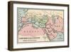 Empire of the Arab Caliphs, Middle of the 8th Century-null-Framed Premium Giclee Print