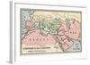 Empire of the Arab Caliphs, Middle of the 8th Century-null-Framed Giclee Print