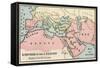 Empire of the Arab Caliphs, Middle of the 8th Century-null-Framed Stretched Canvas
