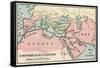 Empire of the Arab Caliphs, Middle of the 8th Century-null-Framed Stretched Canvas