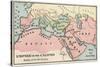 Empire of the Arab Caliphs, Middle of the 8th Century-null-Stretched Canvas