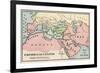 Empire of the Arab Caliphs, Middle of the 8th Century-null-Framed Giclee Print