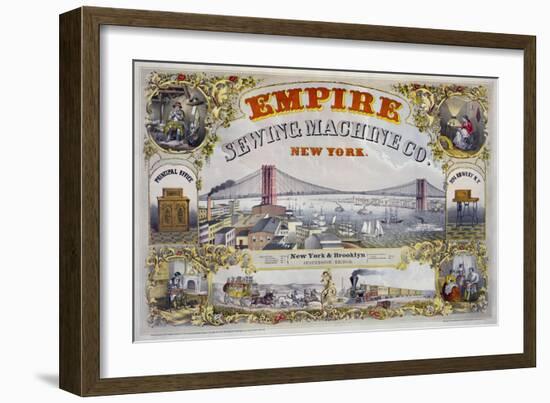 Empire Sewing Machine Co.-null-Framed Giclee Print