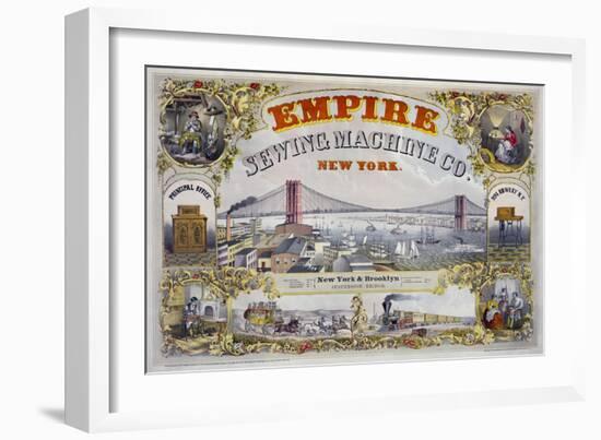 Empire Sewing Machine Co.-null-Framed Giclee Print