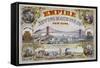 Empire Sewing Machine Co.-null-Framed Stretched Canvas