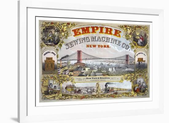 Empire Sewing Machine Company-Henry Seibert & Bros-Framed Premium Giclee Print