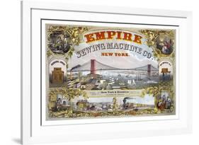 Empire Sewing Machine Company-Henry Seibert & Bros-Framed Premium Giclee Print