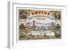 Empire Sewing Machine Company-Henry Seibert & Bros-Framed Art Print