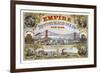 Empire Sewing Machine Company-Henry Seibert & Bros-Framed Art Print