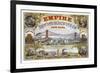 Empire Sewing Machine Company-Henry Seibert & Bros-Framed Art Print