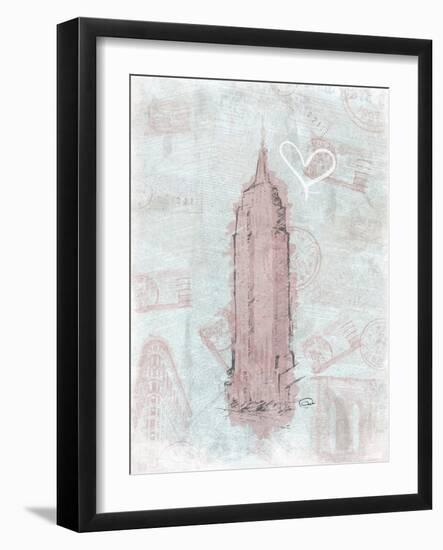 Empire Sketch Romantic-OnRei-Framed Art Print