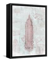 Empire Sketch Romantic-OnRei-Framed Stretched Canvas