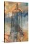 Empire Sketch-Edith Lentz-Stretched Canvas