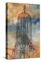 Empire Sketch-Edith Lentz-Stretched Canvas