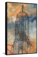 Empire Sketch-Edith Lentz-Framed Stretched Canvas