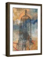 Empire Sketch-Edith Lentz-Framed Art Print