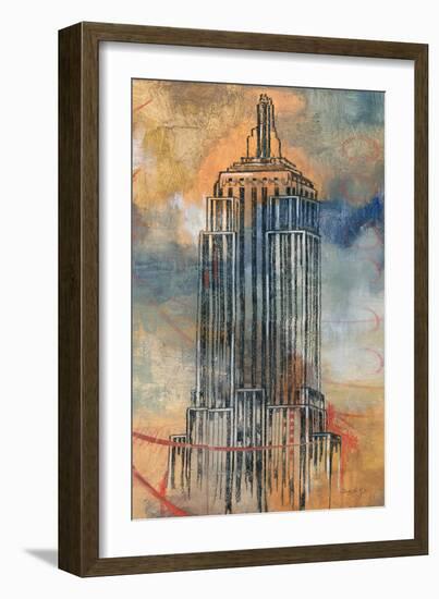 Empire Sketch-Edith Lentz-Framed Art Print