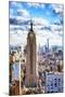 Empire Skyline - In the Style of Oil Painting-Philippe Hugonnard-Mounted Giclee Print