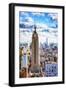 Empire Skyline - In the Style of Oil Painting-Philippe Hugonnard-Framed Giclee Print