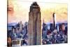 Empire State & 1 World Trade-Philippe Hugonnard-Stretched Canvas