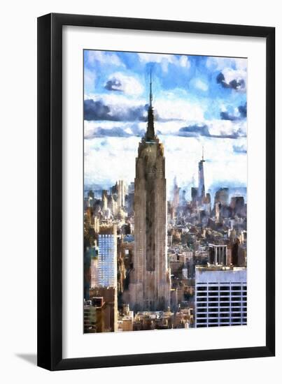 Empire State & 1WTC-Philippe Hugonnard-Framed Giclee Print