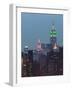 Empire State Bldg, Manhatten, New York City, USA-Walter Bibikow-Framed Photographic Print