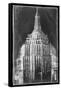 Empire State Blueprint-Ethan Harper-Framed Stretched Canvas