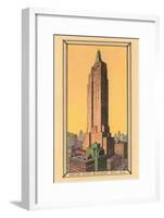 Empire State Building, 1932, New York City-null-Framed Art Print