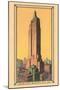 Empire State Building, 1932, New York City-null-Mounted Art Print