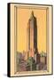 Empire State Building, 1932, New York City-null-Framed Stretched Canvas