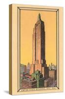 Empire State Building, 1932, New York City-null-Stretched Canvas