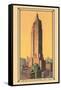 Empire State Building, 1932, New York City-null-Framed Stretched Canvas