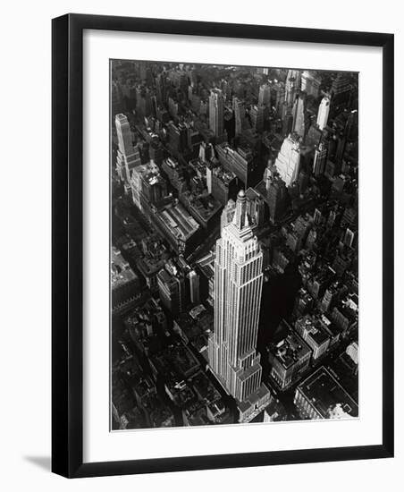 Empire State Building, 1935-null-Framed Art Print