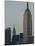 Empire State Building and Chrysler Building, New York City, USA-Alan Copson-Mounted Photographic Print
