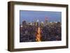 Empire State Building and city skyline, Manhattan, New York City, United States of America, North A-Fraser Hall-Framed Photographic Print