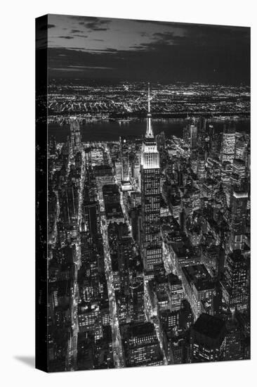 Empire State Building and Manhattan, New York City, New York, USA-Jon Arnold-Stretched Canvas