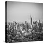 Empire State Building and Manhattan, New York City, New York, USA-Jon Arnold-Stretched Canvas