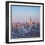 Empire State Building and Manhattan, New York City, New York, USA-Jon Arnold-Framed Premium Photographic Print