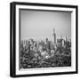 Empire State Building and Manhattan, New York City, New York, USA-Jon Arnold-Framed Photographic Print