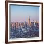 Empire State Building and Manhattan, New York City, New York, USA-Jon Arnold-Framed Photographic Print