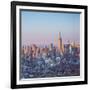 Empire State Building and Manhattan, New York City, New York, USA-Jon Arnold-Framed Photographic Print