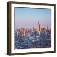 Empire State Building and Manhattan, New York City, New York, USA-Jon Arnold-Framed Photographic Print