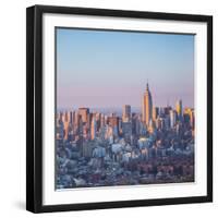 Empire State Building and Manhattan, New York City, New York, USA-Jon Arnold-Framed Photographic Print