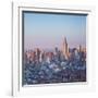 Empire State Building and Manhattan, New York City, New York, USA-Jon Arnold-Framed Photographic Print